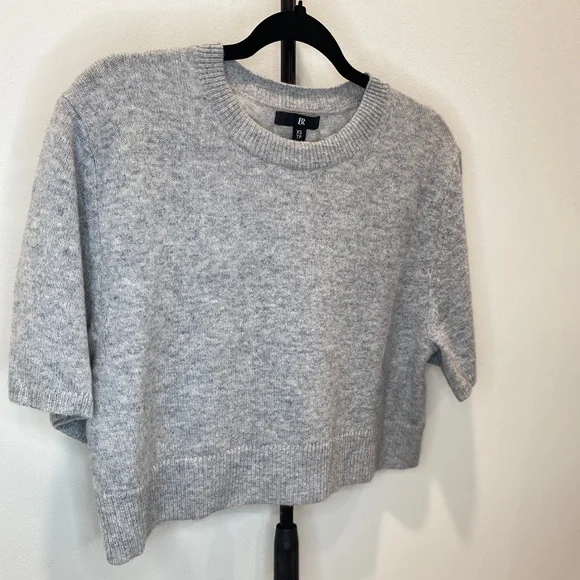 Banana Republic | 100% Cashmere | Light Gray Sweater - Picture 3 of 15